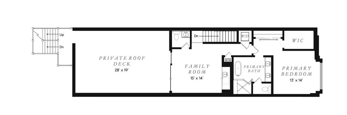 Floorplan 3rd floor E 2125